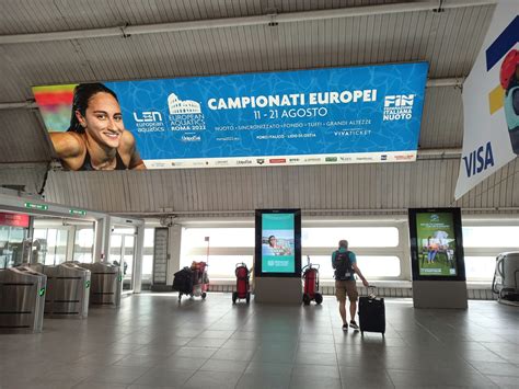 Rome Fiumicino Airport Advertising .